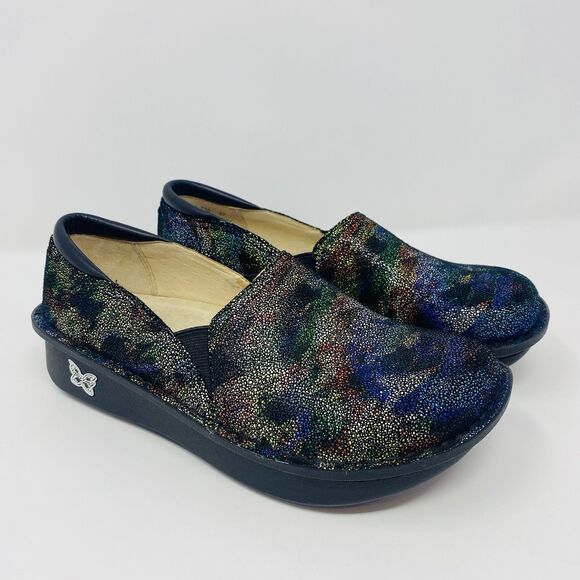 Alegria Classic Clogs Deb US 7 Comfort Shoes Multicolor Primary Impression Work - Picture 2 of 16